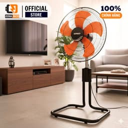 Quạt sàn Senko SL1830 5 cánh 75W gió mạnh chính hãng điều chỉnh chiều cao bảo hành 24 tháng 5