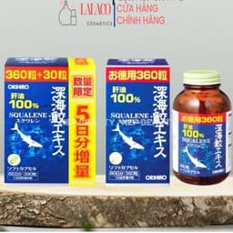 Viên Uống Sụn Vi Cá Mập Orihiro Squalene 360 viên Nhật Bản 1