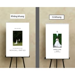 ( HỎA TỐC) Bảng welcome đám cưới kí tên đám cưới THIẾT KẾ THEO YÊU CẦU Bảng cổng đám cưới HTN DECOR 3
