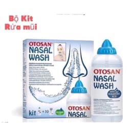 Otosan Nasal Wash Kit (1 bình rửa mũi 240ml và 30 gói muối) Làm Sạch Khoang Mũii,> BUN BUN SHOP 2