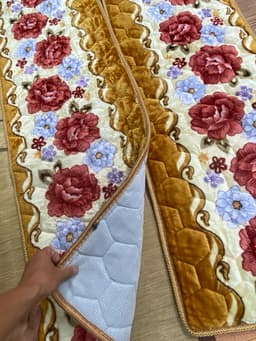 Thảm ghế trường kỷ dài 1m8 ngang 48cm. thảm ghế êm mềm thoải mái chuẩn kích thước 5
