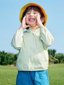 Áo khoác gió cho bé trai 2 lớp BabyloveGO, áo khoác thu đông có mũ cản nắng gió, vải dù chống nước cho bé 1-12 tuổi 1