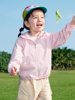 Áo khoác gió cho bé trai 2 lớp BabyloveGO, áo khoác thu đông có mũ cản nắng gió, vải dù chống nước cho bé 1-12 tuổi 4