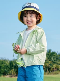 Áo khoác gió cho bé trai 2 lớp BabyloveGO, áo khoác thu đông có mũ cản nắng gió, vải dù chống nước cho bé 1-12 tuổi 2