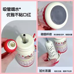 Bình giữ nhiệt nhỏ gọn dung tích 500ml , Ly giữ nhiệt dễ thương bằng inox 316 không gỉ -Bình nước giữ nhiệt VINBEO 3