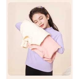 Áo giữ nhiệt Ultra Warm cho bé trai bé gái BabyloveGO áo thu đông dài tay cao cổ lọ ấm áp 6