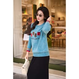 Áo Len Nữ EVST Cao Cấp Kiểu Sweater Dệt Kim Form Rộng Thời Trang Thu Đông Hàn Quốc 8