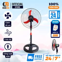 Quạt lứng công nghiệp TPFan L245 công suất 47W cánh 40cm, gió mạnh bảo hành 24 tháng 1