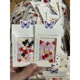 Sét Charm Nơ Nhựa Đủ Màu Siêu Xinh Charm Nơ Nail Chất Liệu Nhựa Màu Sắc Đa Dạng Tạo Điểm Nhấn Cho Móng Tay 2