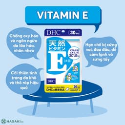 TPBVSK DHC Nature Vitamin E 30 Ngày - Giúp đẹp da, chống lão hóa 2