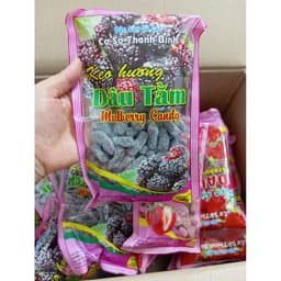 Combo 2 Gói Kẹo Dâu Và Kẹo Tằm 200g/Gói - Kẹo Trái Cây Thơm Ngon, Kẹo Tuổi Thơ Ăn Vặt Hấp Dẫn, Giá Tốt Tại Hutohutoshop 5