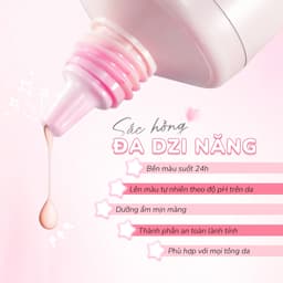 HÀNG TẶNG - KHÔNG BÁN Kem Dưỡng Má Hồng Honest Beauty Like A Rose 20ml 3