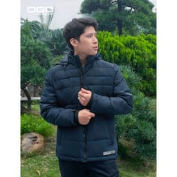 Áo phao dáng ngắn WAJKBD233M-S - Vải chống thấm nước, chống bụi bẩn 7