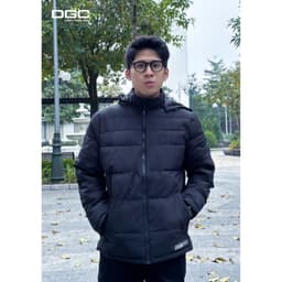Áo phao dáng ngắn WAJKBD233M-S - Vải chống thấm nước, chống bụi bẩn 3
