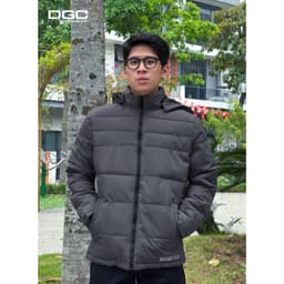 Áo phao dáng ngắn WAJKBD233M-S - Vải chống thấm nước, chống bụi bẩn 5