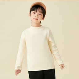 Áo giữ nhiệt Ultra Warm bé trai BabyloveGO áo thu đông dài tay cổ lọ mềm mịn ấm áp, co giãn tốt cho bé 1-10 tuổi 5