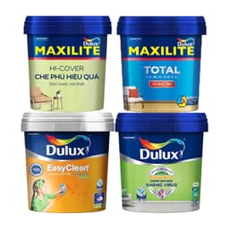 SHIP TOÀN QUỐC -15L Vật liệu phủ hoàn thiện & bảo vệ bề mặt nội thất (Dulux, Maxilite) 2