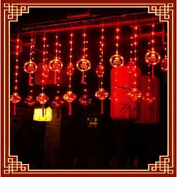 Đèn lồng đỏ gắn chữ trang trí tết - Đèn Led trang trí nhà cửa, decor cực đẹp 4