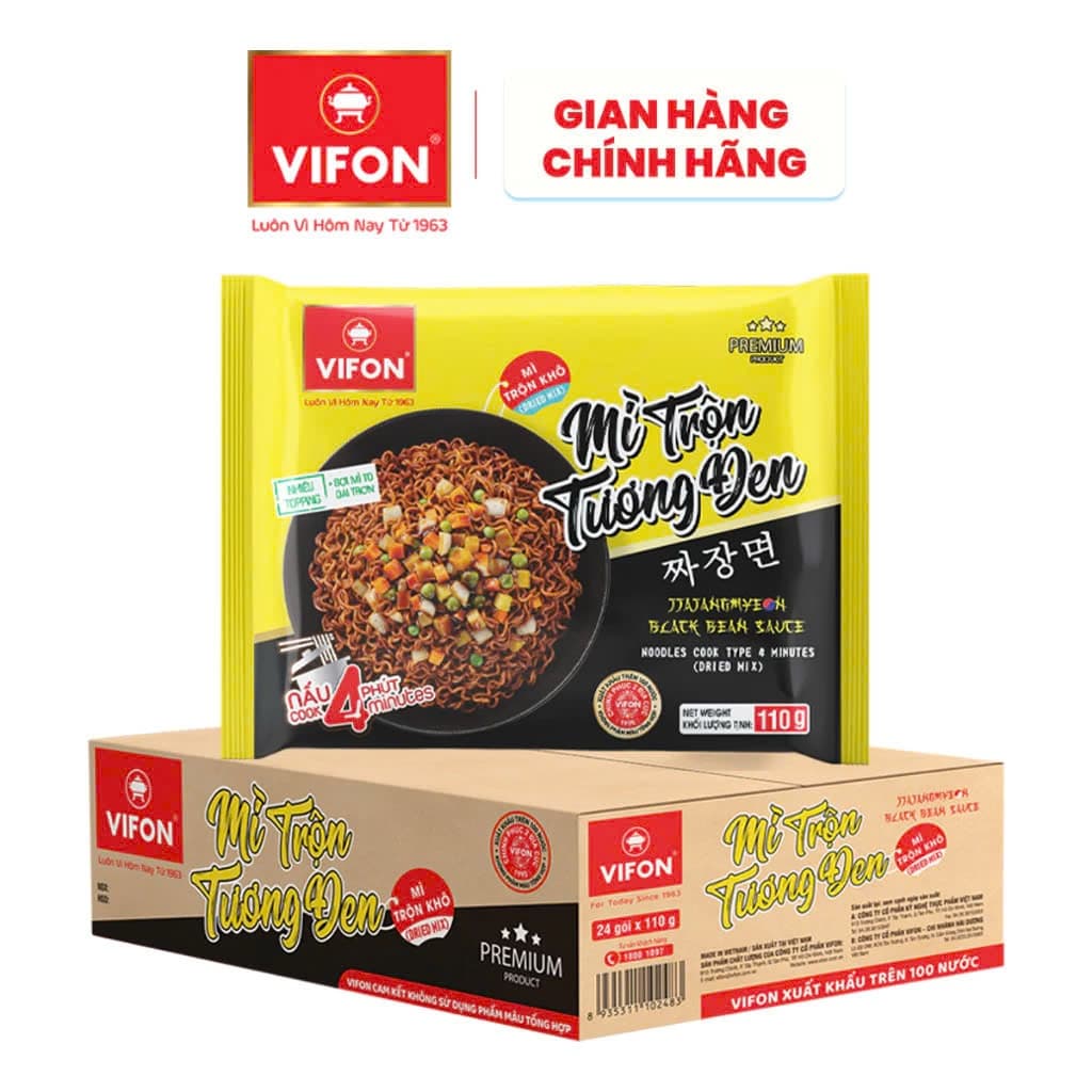 Mì Trộn Tương Đen VIFON 110g/ Gói