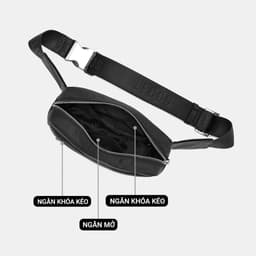 Túi Đeo Chéo Nam LECOS LTH12 Vải Oxford Chống Nước Nhiều Ngăn Tiện Lợi Gọn Gàng 5