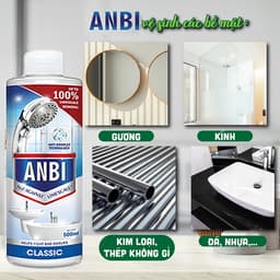 Nước Tẩy Đa Năng Siêu Mạnh ANBI Chính Hãng 500ml – Vệ Sinh Bếp, Bồn Rửa, Tường Gạch 2