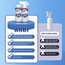 Nước Tẩy Đa Năng Siêu Mạnh ANBI Chính Hãng 500ml – Vệ Sinh Bếp, Bồn Rửa, Tường Gạch 8