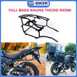 Combo Phụ Kiện NX500 Full Baga NX500, Khung Thùng, Chống Đổ, Bảo Vệ Gầm NX500 2