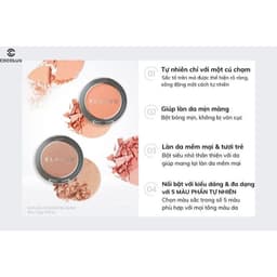 Phấn Má Hồng KLAVUU Urban Pearlsation Natural Powder Blusher 5.5g 8