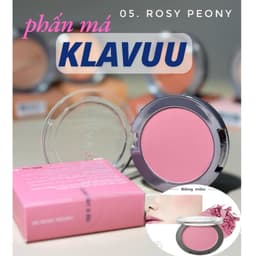 Phấn Má Hồng KLAVUU Urban Pearlsation Natural Powder Blusher 5.5g 7