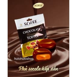 Thùng 20 gói kẹo Socola Sofee Toffee Hải Hà mềm dẽo, béo ngậy, thơm dịu 6