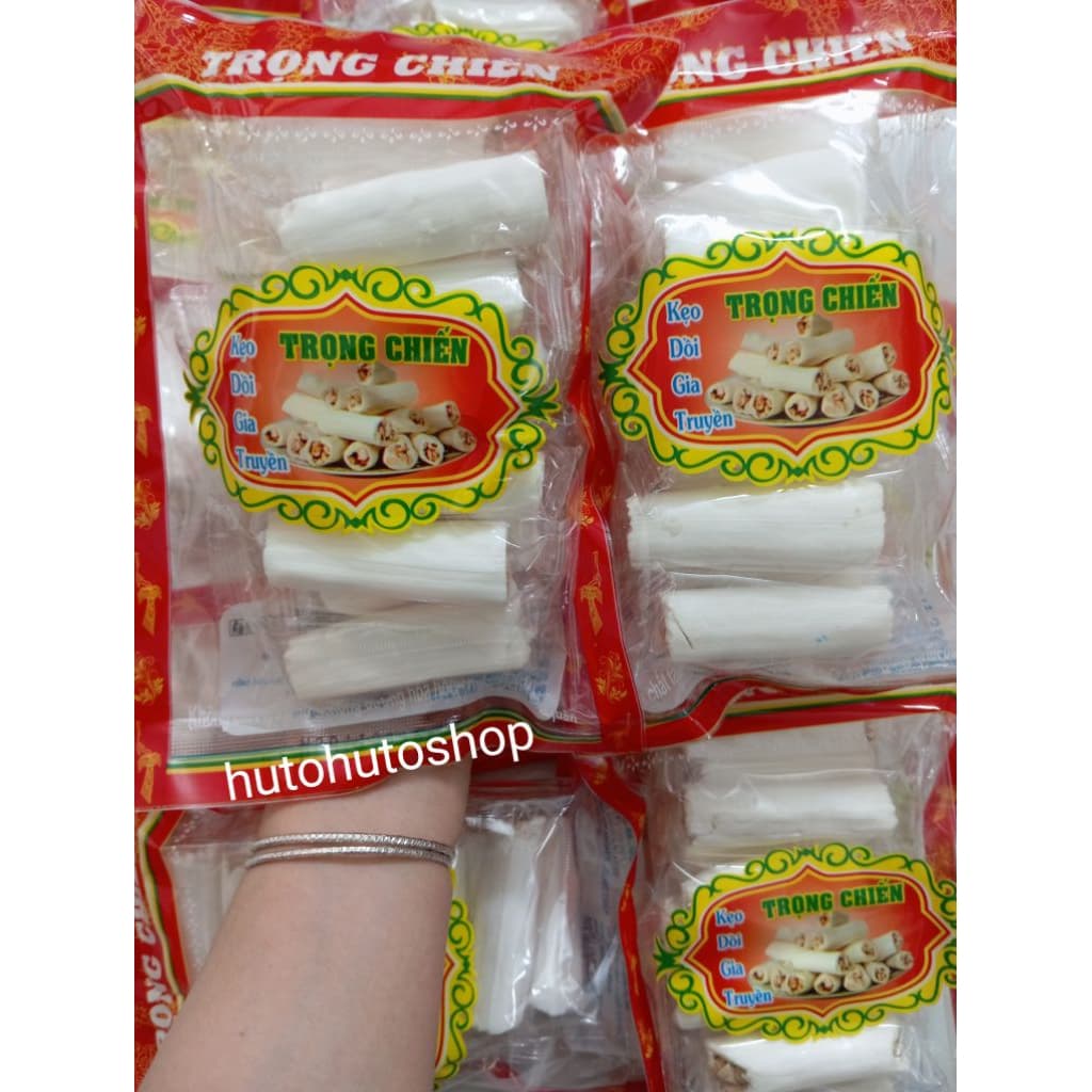 COMBO 3 GÓI KẸO DỒI 110G HIỆU TRỌNG CHIẾN KẸO ĐẦU PHỘNG, KẸO LẠC KẸO KÉO ĐẶC SẢN GIA TRUYỀN TRỌNG CHIẾN