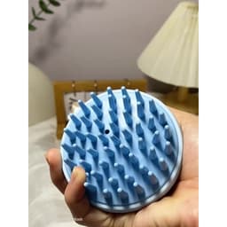 Bàn Chải Gội Đầu Silicon Hình Nơ Dễ Thương, Bàn Chải Massage Làm Sạch Da Đầu VINBEO 6