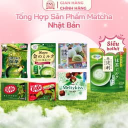 Tổng Hợp Sản Phẩm Bánh Kẹo Matcha HOTHIT Chính Hãng Nhật Bản 1