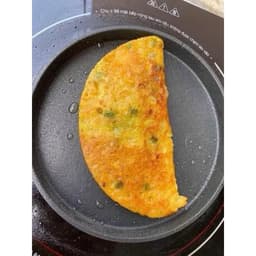 Chảo Gang Chống Dính 20cm,26cm Chảo Làm Bánh Xèo và Rán, Quai Gỗ Cách Nhiệt An Toàn cho Bếp 4