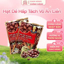 Hạt Dẻ Hấp Tách Vỏ Ăn Liền Cao Cấp Nhật Bản Gói 260g 1
