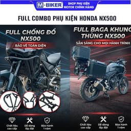 Combo Phụ Kiện NX500 Full Baga NX500, Khung Thùng, Chống Đổ, Bảo Vệ Gầm NX500 1