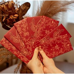 Set 60 bao lì xì tết 2026 – mẫu đẹp mới, may mắn – thích hợp mừng tuổi, biếu tặng 6