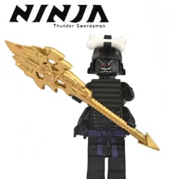 [ Có Sẵn ] Đồ chơi mô hình xếp hình nhân vật NJ phản diện Garmadon - Thủ lĩnh tộc rấn Arcturus 2