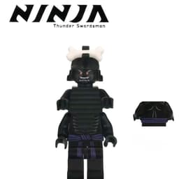 [ Có Sẵn ] Đồ chơi mô hình xếp hình nhân vật NJ phản diện Garmadon - Thủ lĩnh tộc rấn Arcturus 3