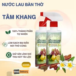 Nước Thơm Lau Bàn Thờ Tâm Khang 500ml – Làm Sạch & Khử Mùi Thanh Tịnh 1