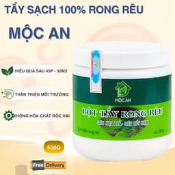 Bột Tẩy Rong Rêu Đa Năng Mộc An 500G – Tường, Nền, Gạch Men, Sân Vườn 1