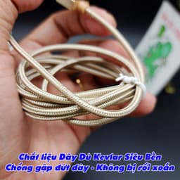 [Chính Hãng AUKEY-BH 12T] Cáp USB Li Ning M.F.i CB-D16 Dây Dù Kevlar Dài 1m2 Chống Gãy Đầu Hợp Kim Nhôm 7