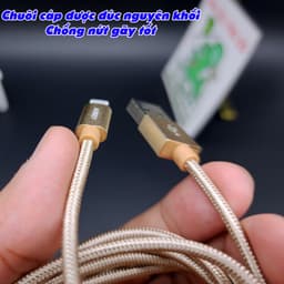 [Chính Hãng AUKEY-BH 12T] Cáp USB Li Ning M.F.i CB-D16 Dây Dù Kevlar Dài 1m2 Chống Gãy Đầu Hợp Kim Nhôm 8