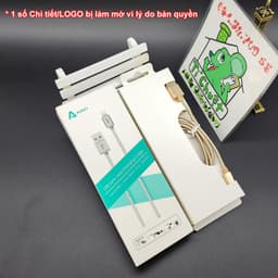 [Chính Hãng AUKEY-BH 12T] Cáp USB Li Ning M.F.i CB-D16 Dây Dù Kevlar Dài 1m2 Chống Gãy Đầu Hợp Kim Nhôm 4