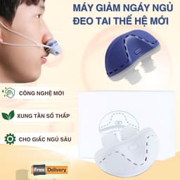 Máy Chống Ngáy Ngủ Thế Hệ 2 Lọc Khí 2 In 1– Giảm Ngáy, Hỗ Trợ Thở Dễ Dàng Khi Ngủ 1