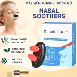 Máy Hỗ Trợ Thông Mũi NASAL SOOTHER– Giảm Nghẹt Mũi, Làm Thoáng Đường Thở Cho Người Viêm Xoang 1