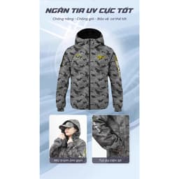 Áo Khoác Mùa Đông GUF Phantom Camo 9