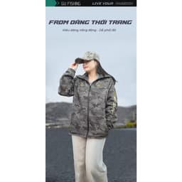 Áo Khoác Mùa Đông GUF Phantom Camo 4