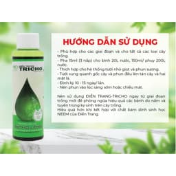 Nấm đối kháng Trichoderma Điền Trang dạng nước tăng cường hệ vi sinh cho đất chai 100ml 4