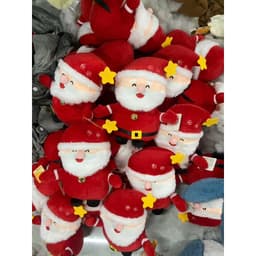 Gấu Bông Ông Già Noel Có Chuông Lắc Kích Thước 25 Cm Dễ Thương Thích Hợp Làm Quà Giáng Sinh nhà MIU GẤU XINH 4